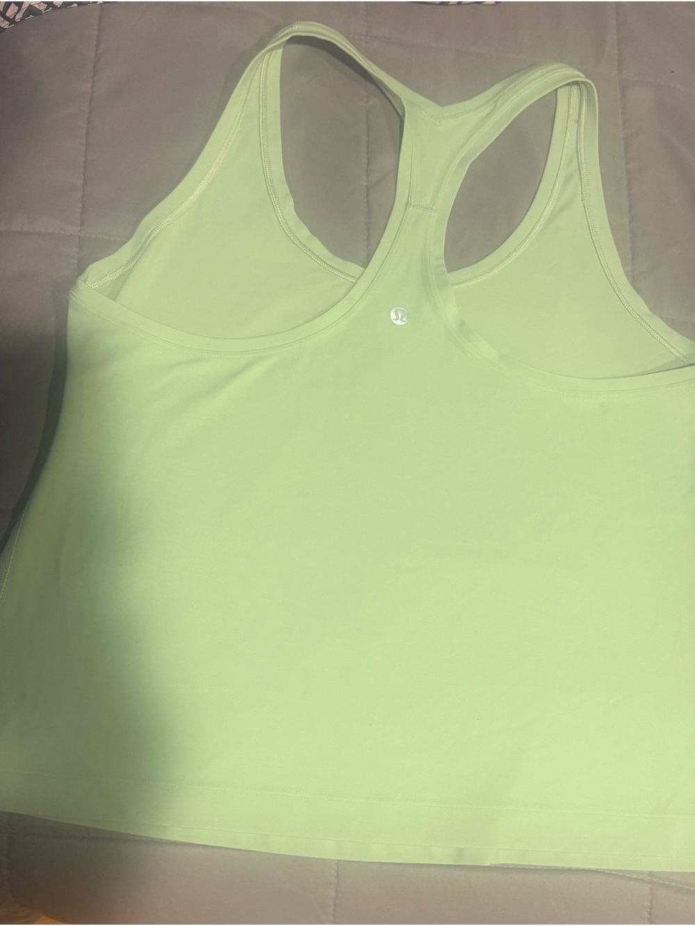lululemon athletica Women’s Light Lime Racerback Tank Top
